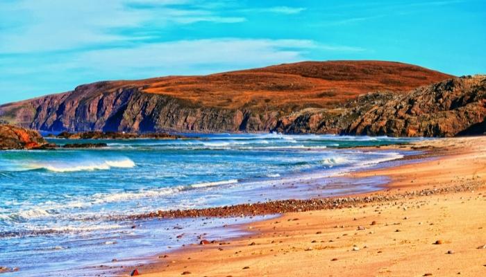 Plage de Sandwood Bay Kinlochbervie écosse