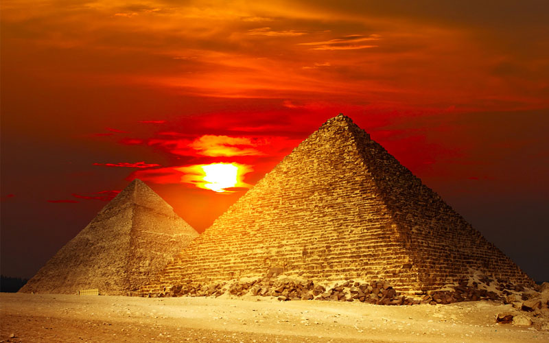 the secret of building the pyramids